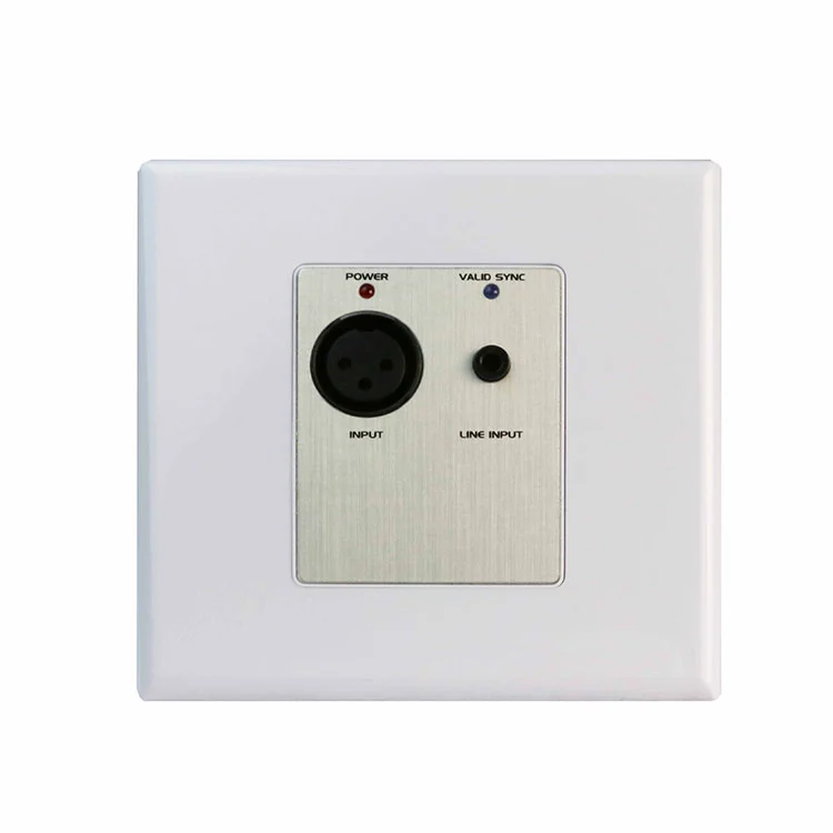 4ch Dante Audio Interface مع MIC و INPUT