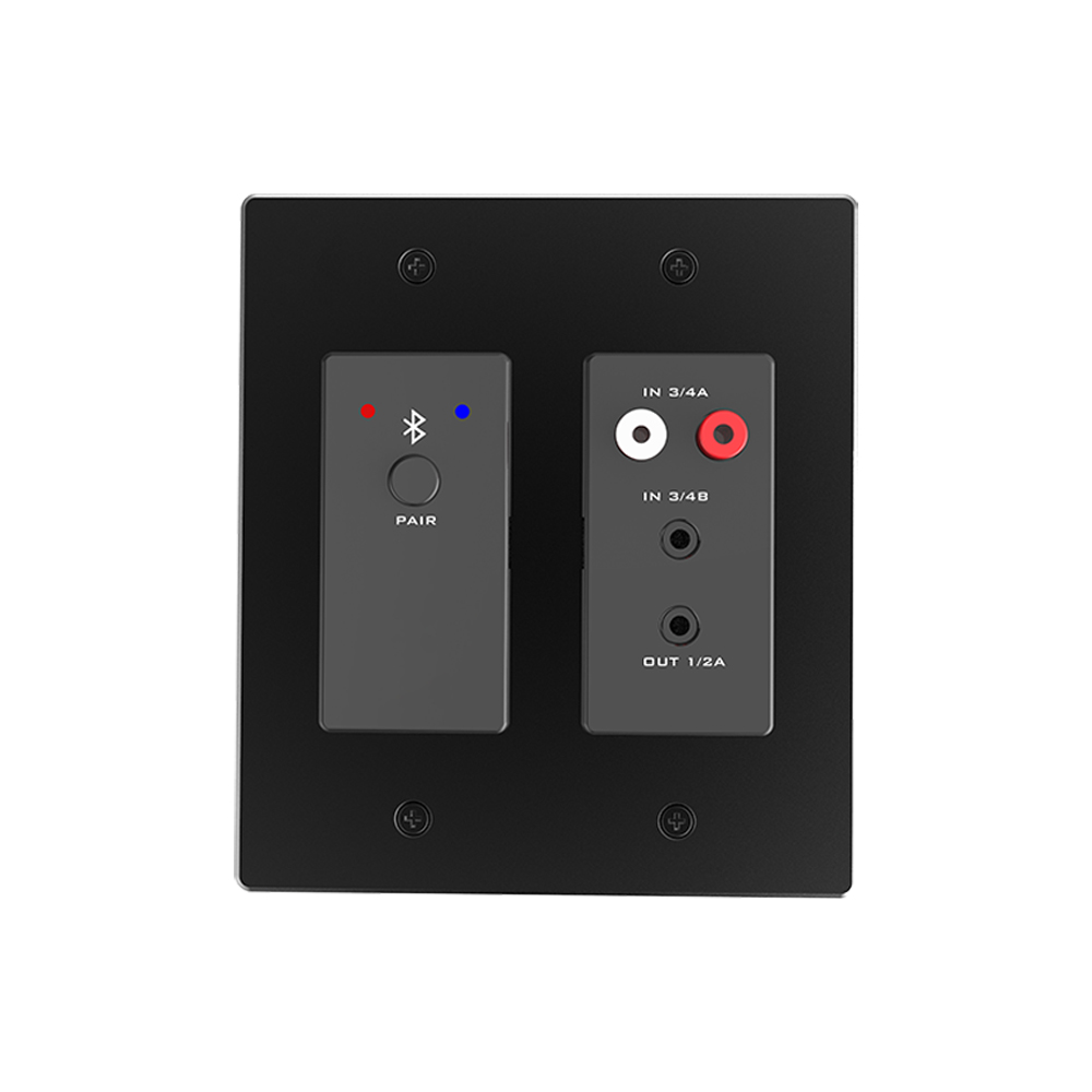 Dante 4 Ch Bluetooth Wall Plate Interface